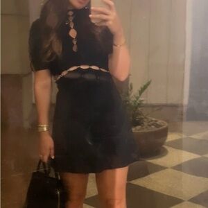 Maje Roselana cutout dress size 4